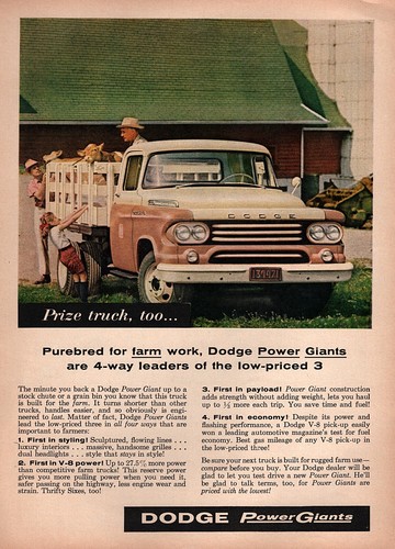 1958 dodge w500 4x4 dually - dodge,