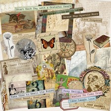 Vintage Junk Journal Paper