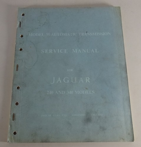 Workshop manual jaguar - workshop,