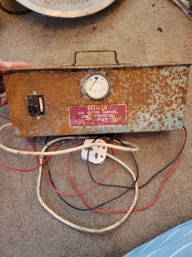 Vintage selmar car battery - vintage,