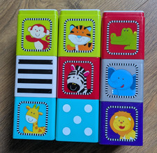 ELC Jungle Wonder Cubes x 9 -