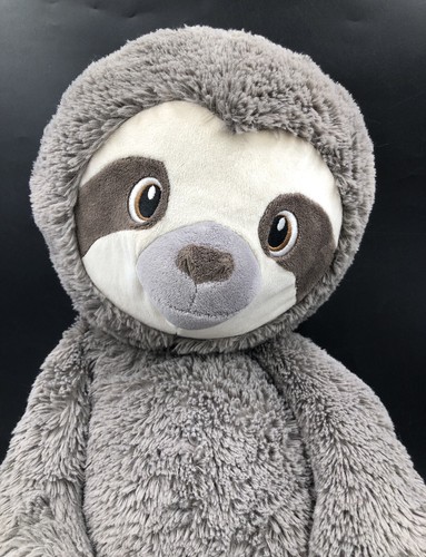 Large grey sloth - grey, soft