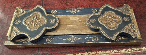 Vintage wooden adjustable book - vintage,