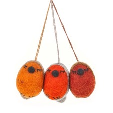 Handmade Felt Whimsical Winter