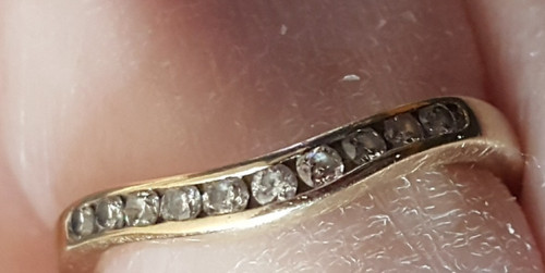 Diamond eternity gold - gold,
