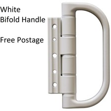 Door Handle Bifold Pull  White