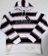 stüssy heavy jersey striped