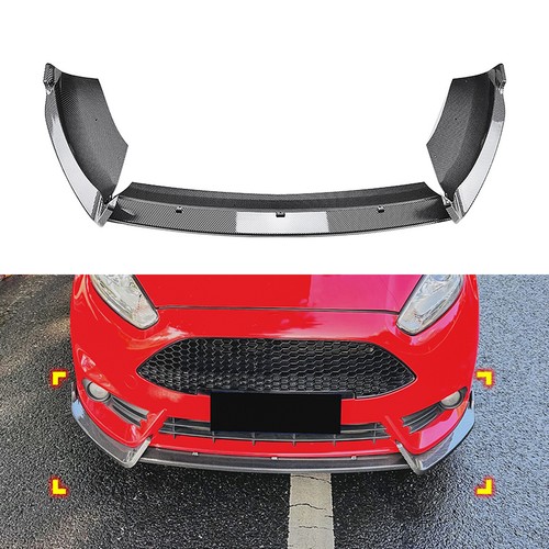 3pcs front bumper spoiler - spoiler, lip