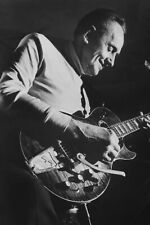 Jazz Blues Guitarist Les Paul Guitar 4x6 Picture Celebrity Print
