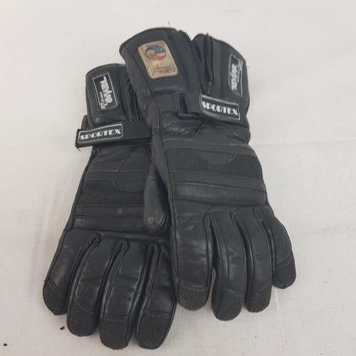 Sportex black leather - black,