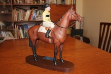 Beswick model of Arkle with jockey Pat Taafe mounted