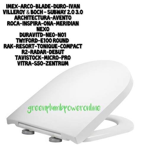 Soft close seat replacement - close,