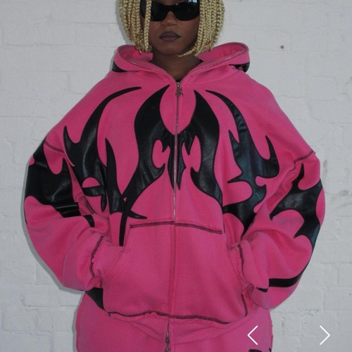 Nwt named collective flame zip - nwt,