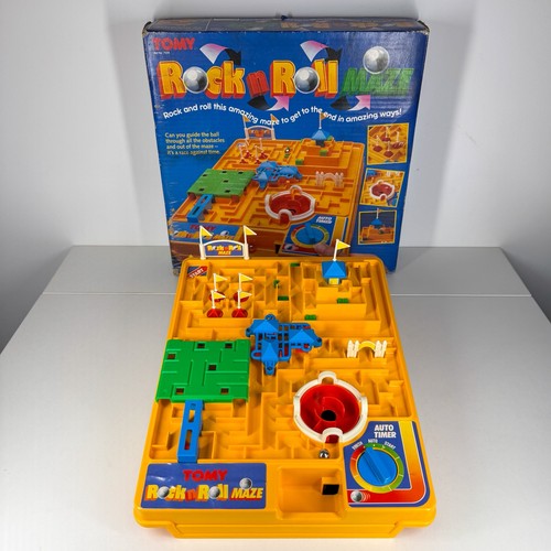 Tomy rock roll maze - rock, game