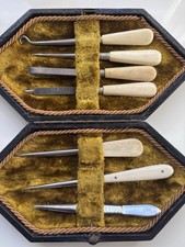 Antique Sewing Kit Original