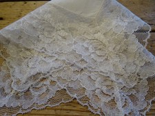Vintage antique net lace - ,