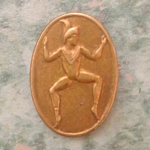 Girl guides oval - oval, pin