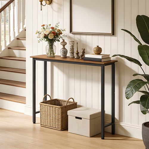 100cm slim console - slim, table