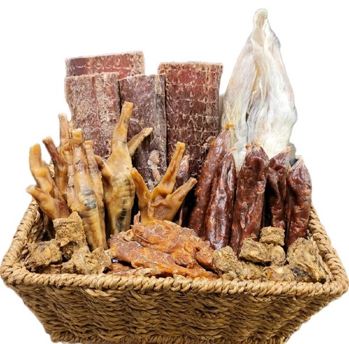 Natural dog treats box - treats,
