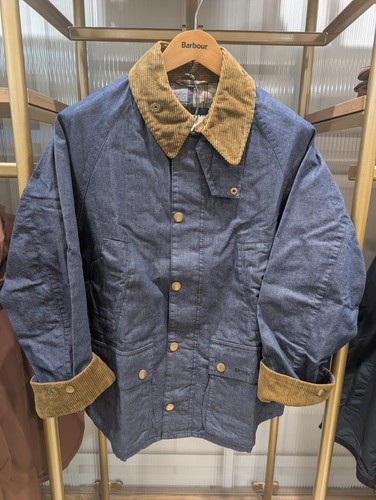 Barbour bedale denim blue - os,