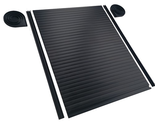 Black tambour door - tambour, x