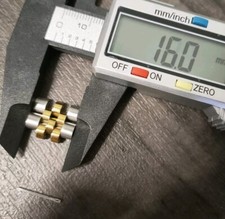 2 x 16mm Link For jubilee bracelet Band 40MM Rolex Watch Bracelet  PUSH PIN