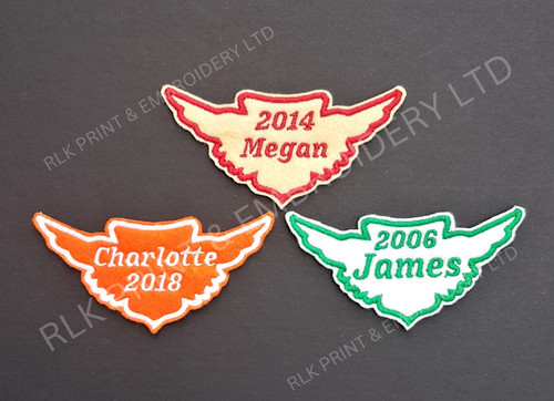 Personalised embroidered name - personalised,