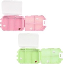 Pack travel pill boxes - 2-pack,
