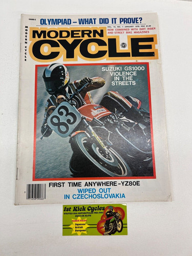 Modern cycle magazine january - cycle,