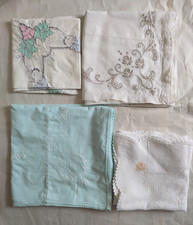 4 Vintage cotton & linen