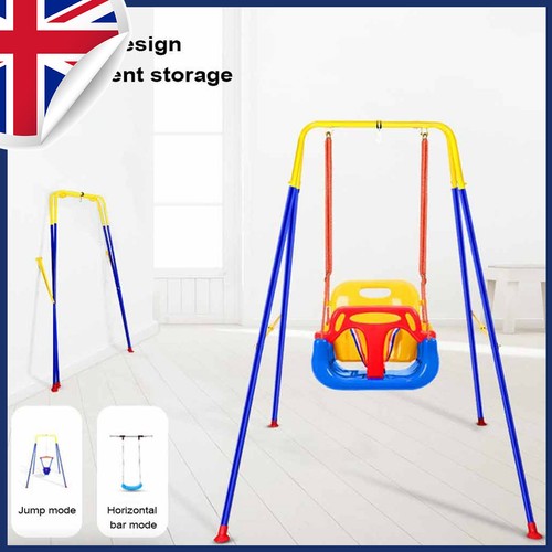 Kids outdoor swing set - 3-in-1,