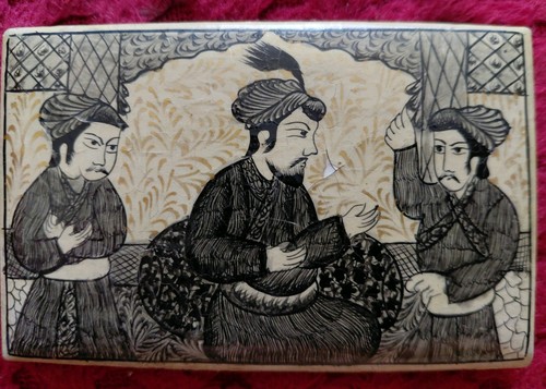 Vintage kashmiri miniature - vintage,