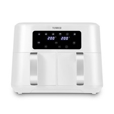 Tower T17137WHT  - Vortx 8.5L Dual Basket - New Item Box Damaged