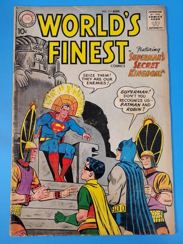 World finest 126 dc - world's, comics