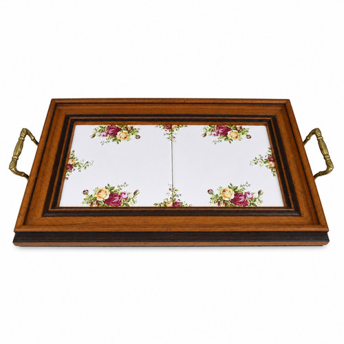 Old country roses style floral - old,