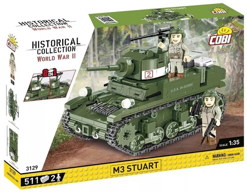 Cobi stuart tank 2 in - cobi, m3