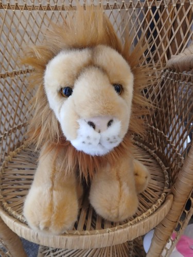 Preloved cuddly soft toy - , lion