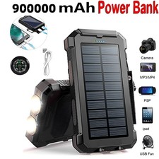 900000mah Solar Power Bank