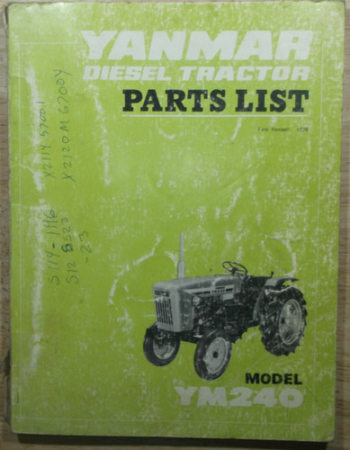 Yanmar ym240 240 diesel - ym240,