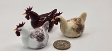 3 X VINTAGE-MURANO GLASS