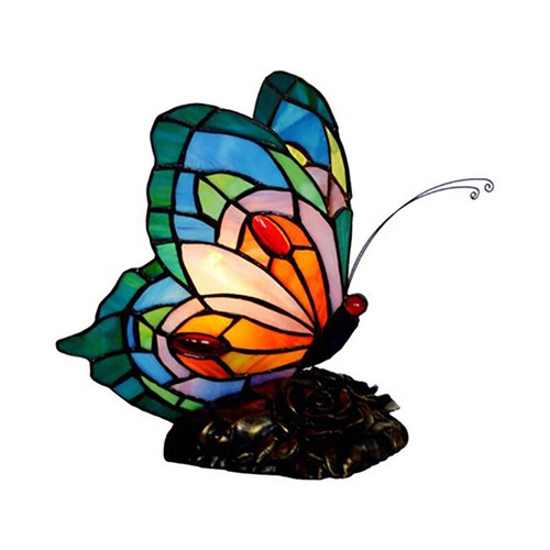 Tiffany style butterfly table - tiffany,