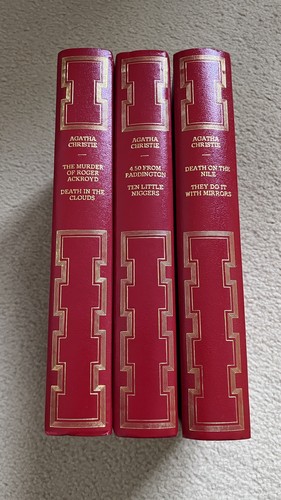 Agatha christie heron books - 3x,