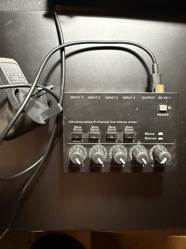 Channel stereo mixer - channel,