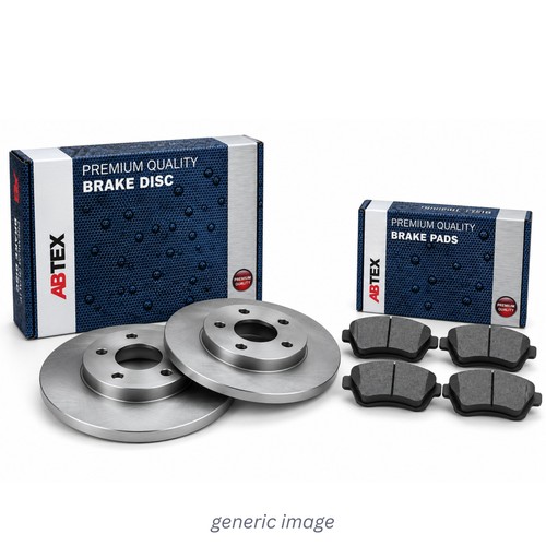 Rear brake solid discs pads - rear, &