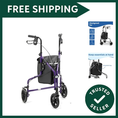 Lightweight tri wheel - wheel, walker