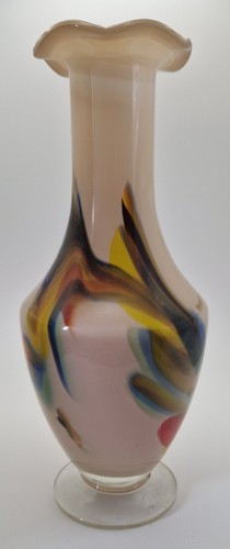 Vintage art glass - glass, vase