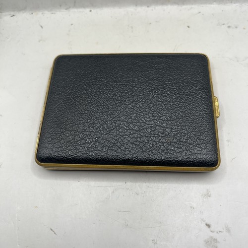 Vintage cigarette case - case, leather
