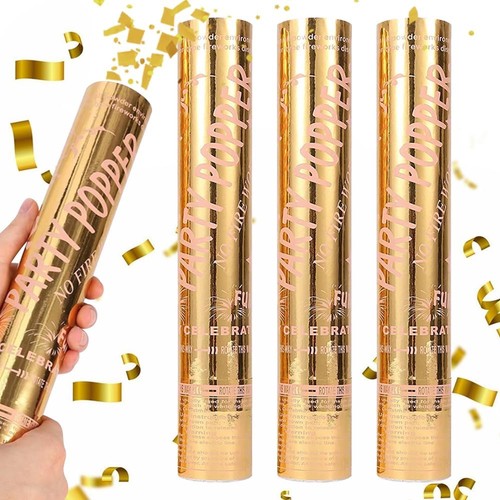 Mineup golden confetti cannon - mineup,