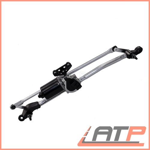 Wiper linkage motor - +, front