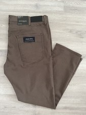 AUTOGRAPH M&S MENS ITALIAN MOLE BROWN SLIM FIT JEANS Waist 40” Leg 29” Bnwt 